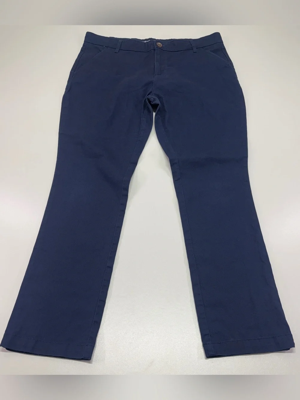 Old Navy Girls 18 Plus Uniform Skinny Stretch Navy School Pants